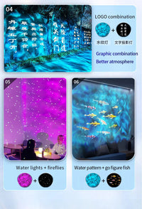 Projecteur effet vagues d'eau LED IP67 – vue 25