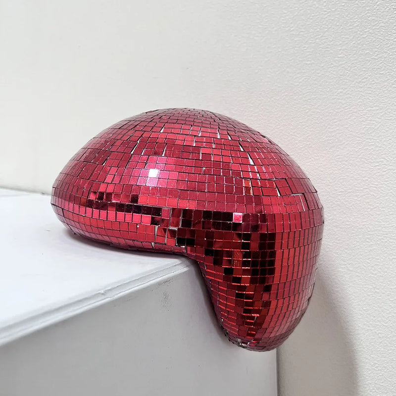 Boule disco fondue – couleur rouge