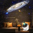 Projecteur planétarium globe rotatif 360°, 13 disques, blanc, noir ou bicolore