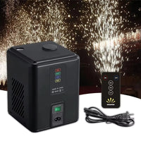 Mini machine à étincelles froides 350 W, jet de 3 m, télécommande