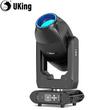 Lyre LED double tête 2 x 100 W à halo RGB, 18 gobos, prisme 18 facettes, DMX 33 canaux