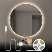 Ruban LED USB pour miroir à variateur tactile, 1 à 5 m