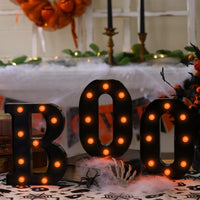Lettres lumineuses BOO d'Halloween – vue 4