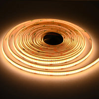 Ruban LED COB CCT 12 V avec télécommande RF, 1 à 10 m, blanc chaud à froid
