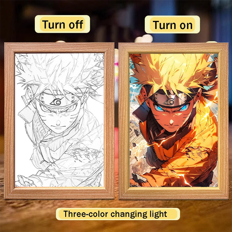 Cadre lumineux Naruto – vue 18