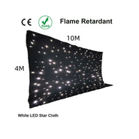 Rideau ciel étoilé LED sur velours noir avec contrôleur DMX, de 2 x 3 m à 4 x 10 m
