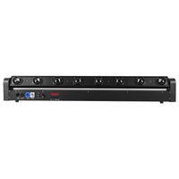 Barre à tête mobile 8 faisceaux LED RGBW 12 W, 107 cm, DMX 10 ou 38 canaux