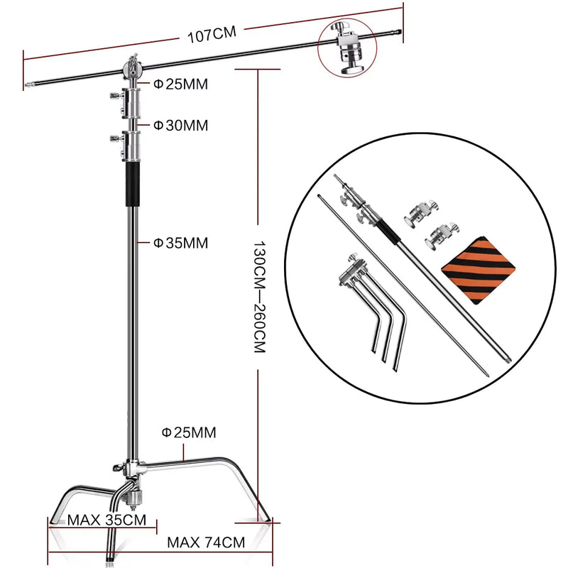 C-stand 2,6 m – vue 13