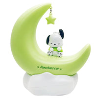 Veilleuse lune Sanrio – Pochacco sur sa lune verte