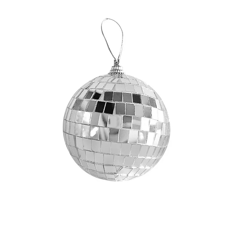Boule à facettes miroir à suspendre, 1 ou 5 pièces, de 2 à 40 cm