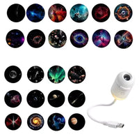 Mini projecteur galaxie à lentille – capsule à lentille et les 24 films