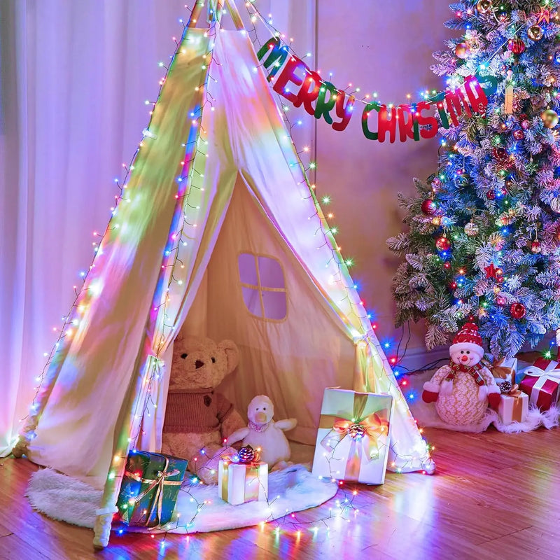 Guirlande lumineuse sapin en fil de cuivre – vue 13