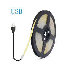 Ruban LED USB COB 5 mm – version à prise USB