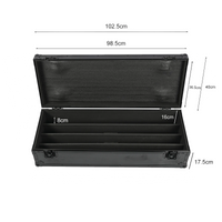 Flight case à roulettes pour 4 projecteurs, 4 compartiments, 102,5 cm