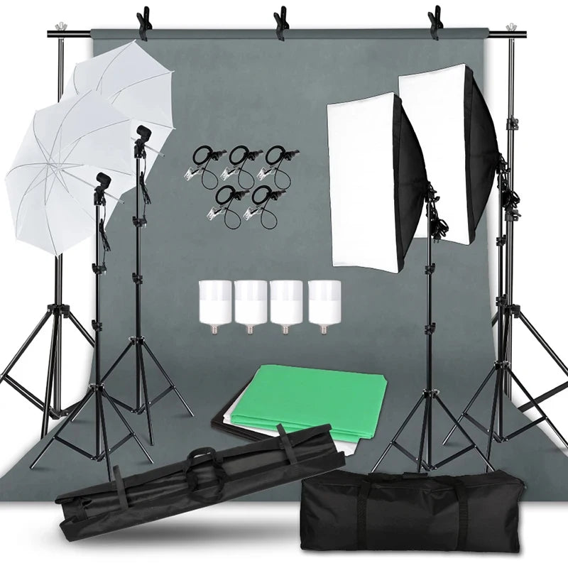 Kit éclairage studio photo – vue 7