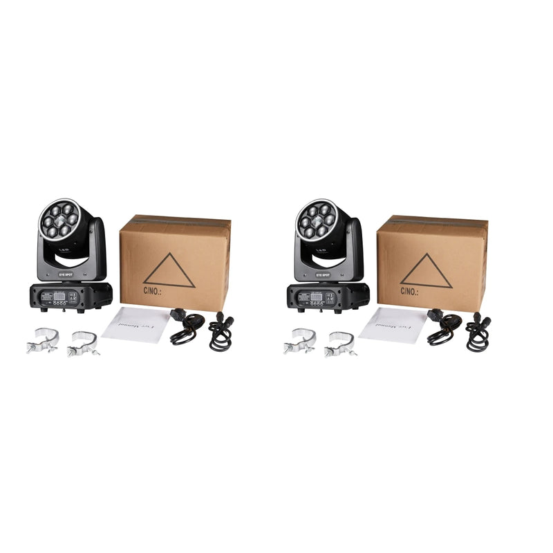 Lyre LED 150 W œil d'abeille et spot, à l'unité ou par lot