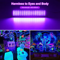 Lumière noire UV LED – vue 9