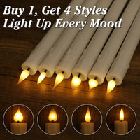 Bougies LED coniques rechargeables – vue 10
