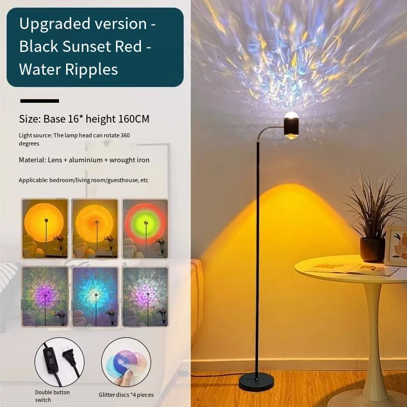 Lampadaire LED double face – vue 34