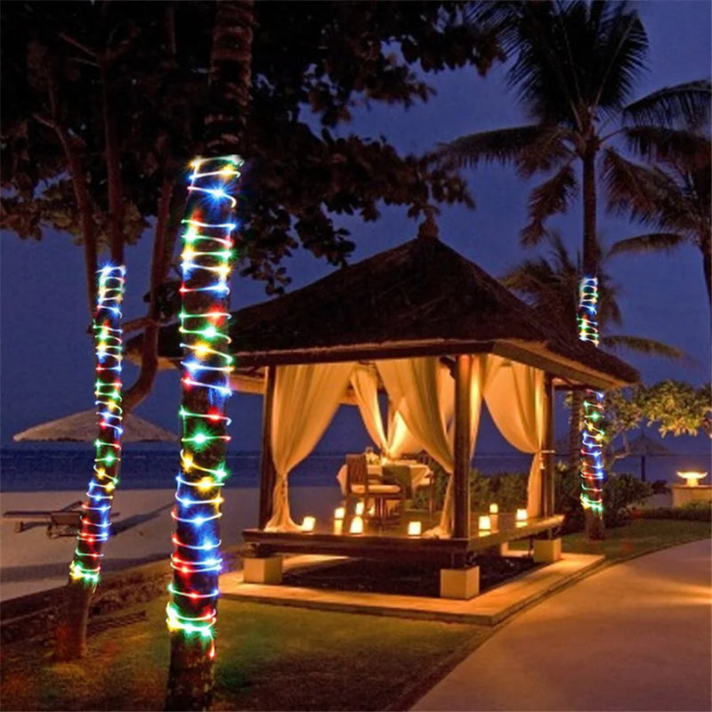 Guirlande LED tube de corde – vue 13