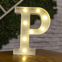 Lettres et chiffres lumineux LED à piles – vue 19