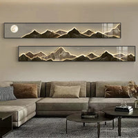 Tableau lumineux LED paysage de montagnes – vue 8