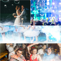 Machine à bulles de fumée 1500 W – ambiances de mariage, de spectacle et de soirée