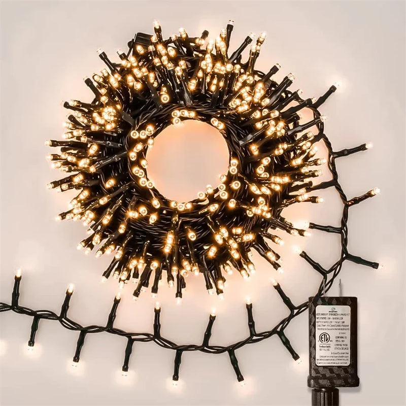 Guirlande de Noël à grappes de LED – vue 5