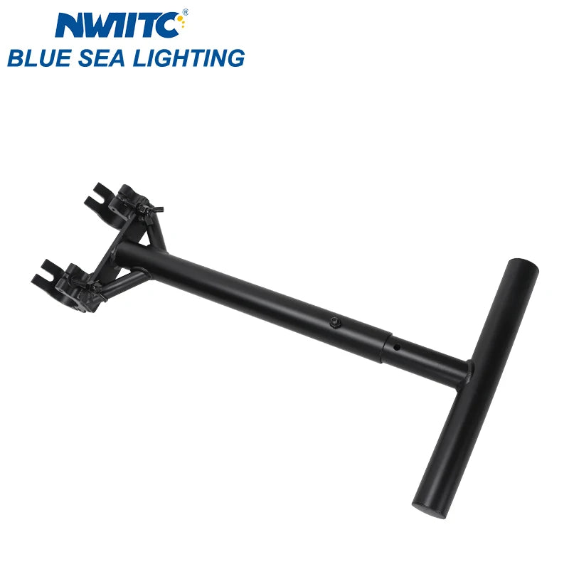 Barre en T 40 cm pour truss – pinces de fixation à gauche