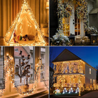 Guirlande de Noël à grappes de LED – vue 27