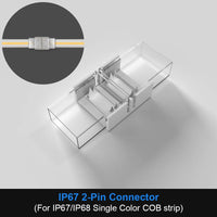 Connecteur bande LED COB IP67 – jonction ruban à ruban