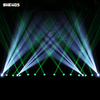 Mini lyre beam 7R 230 W, lot de 2, DMX 16 ou 20 canaux, zoom et frost