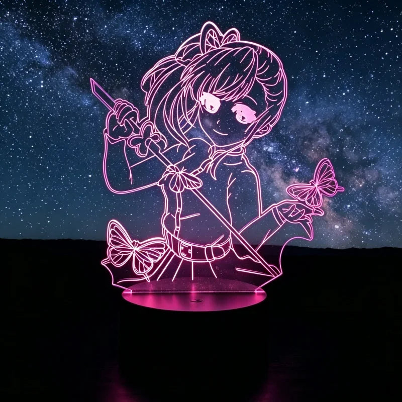 Lampe 3D Demon Slayer – vue 18