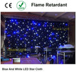 Rideau ciel étoilé LED sur velours noir avec contrôleur DMX, de 2 x 3 m à 4 x 10 m