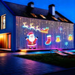 Rideau lumineux étanche à motifs DIY, 400 LED, application et musique