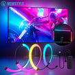 Barre LED écran PC RGBIC synchronisée, USB, 24 à 34 pouces