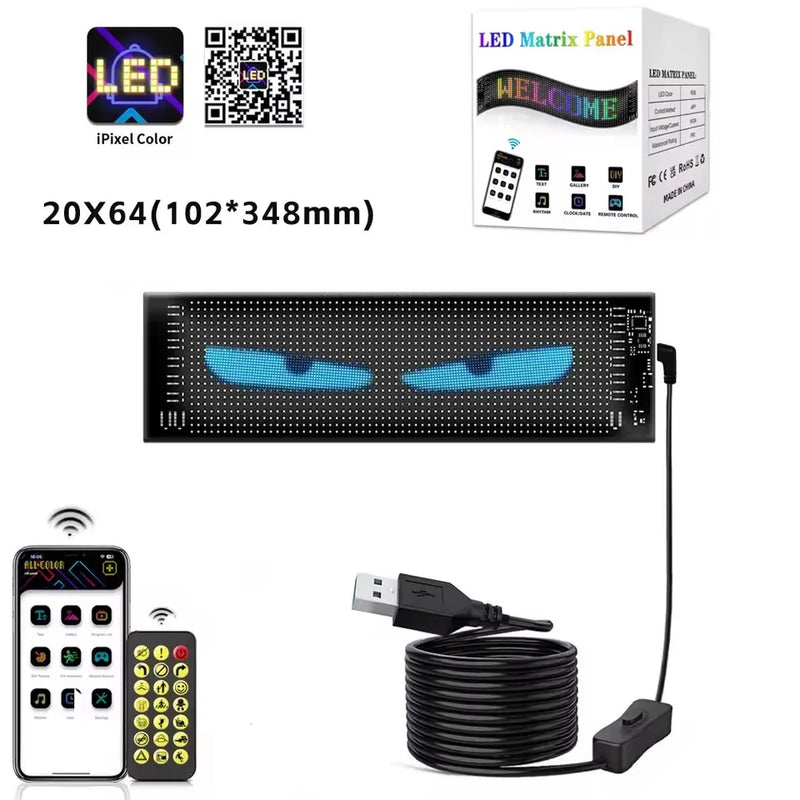 Panneau LED défilant flexible – vue 14