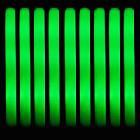 Bâtons lumineux LED en mousse, lot de 30, 3 modes, 9 coloris