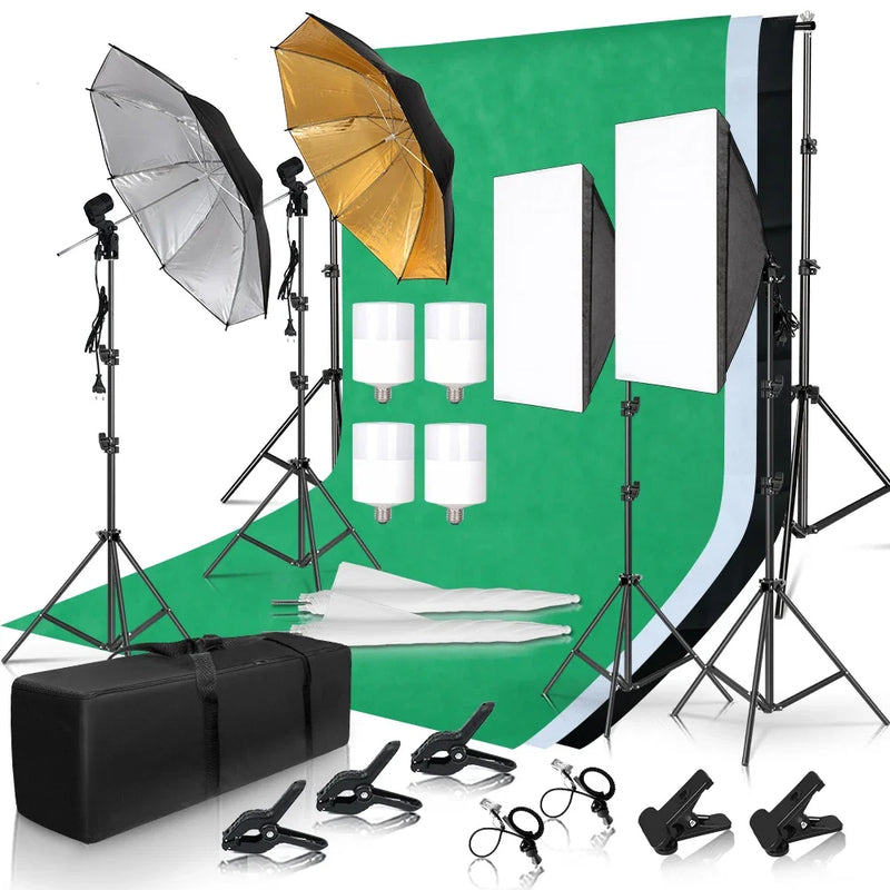 Kit éclairage studio photo – vue 3