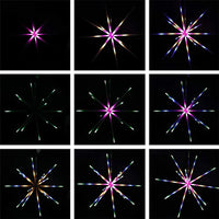 Étoile LED suspendue effet feu d'artifice – vue 14