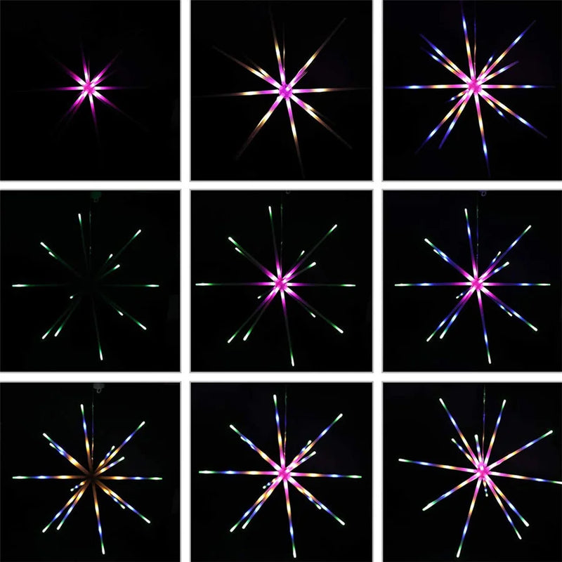 Étoile LED suspendue effet feu d'artifice – vue 14