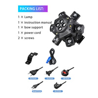 Jeu de lumière soirée rotatif 150 W, DMX 19 canaux, mode musical