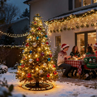 Éclairage arbre extérieur LED IP65, modules 12 W blanc chaud, 1, 4, 6 ou 7 pièces