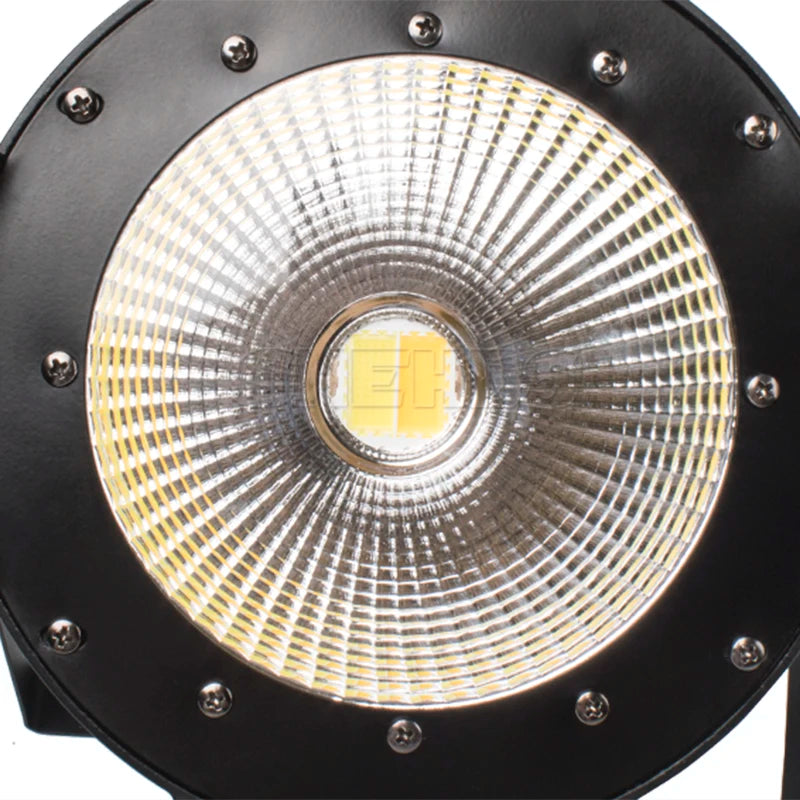 Projecteur PAR LED COB 200 W blanc chaud et froid, DMX, stroboscope