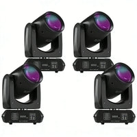 Lyre LED beam 200 W à 18 prismes – lot de 4 lyres