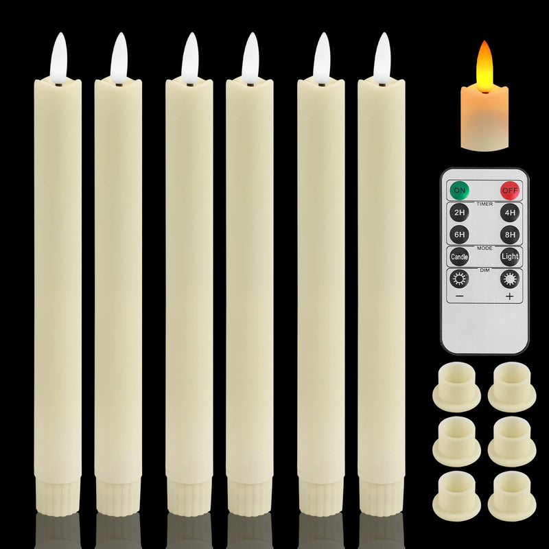 Bougies LED coniques – vue 21
