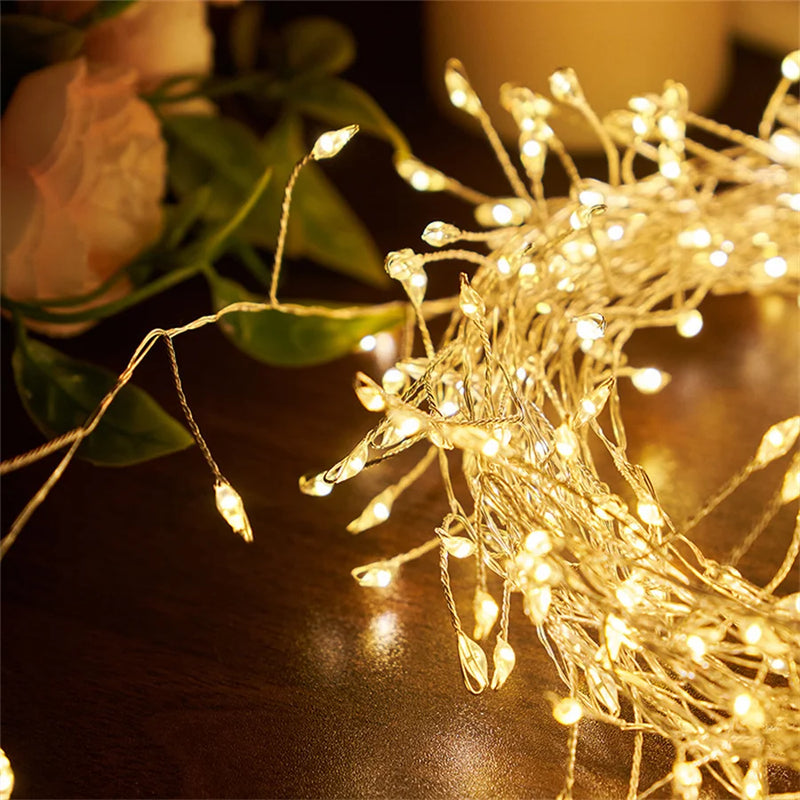 Guirlande de Noël fil de cuivre – vue 32