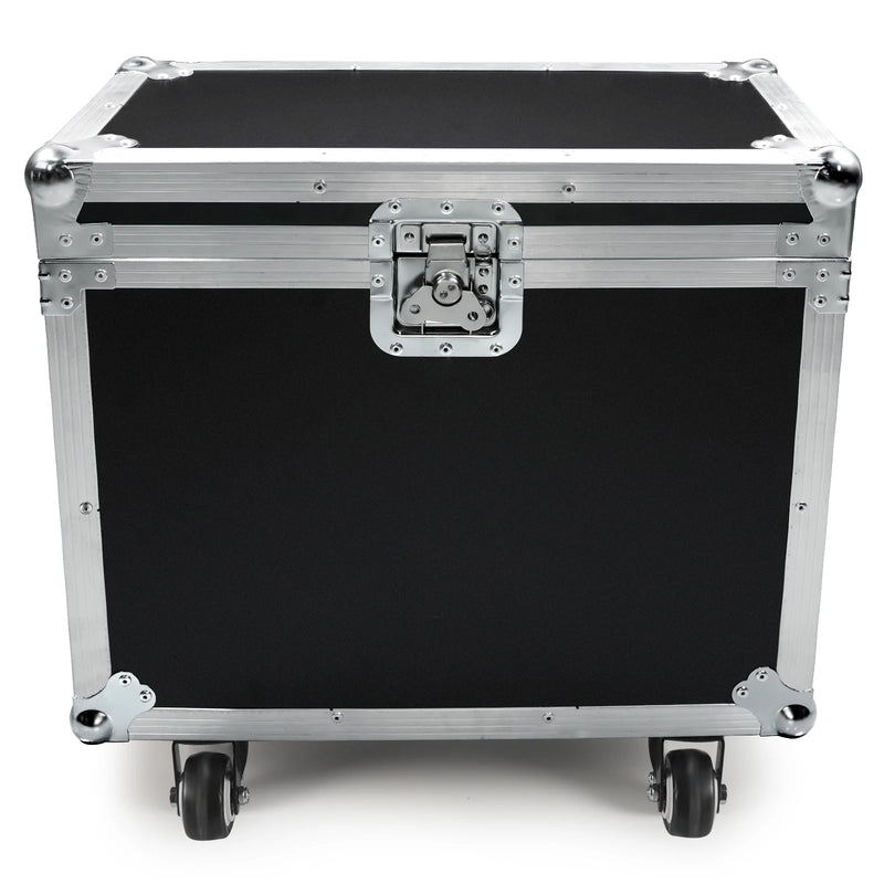 Flight case à roulettes pour 2 lyres LED beam 150 W, 55 x 32 x 45 cm