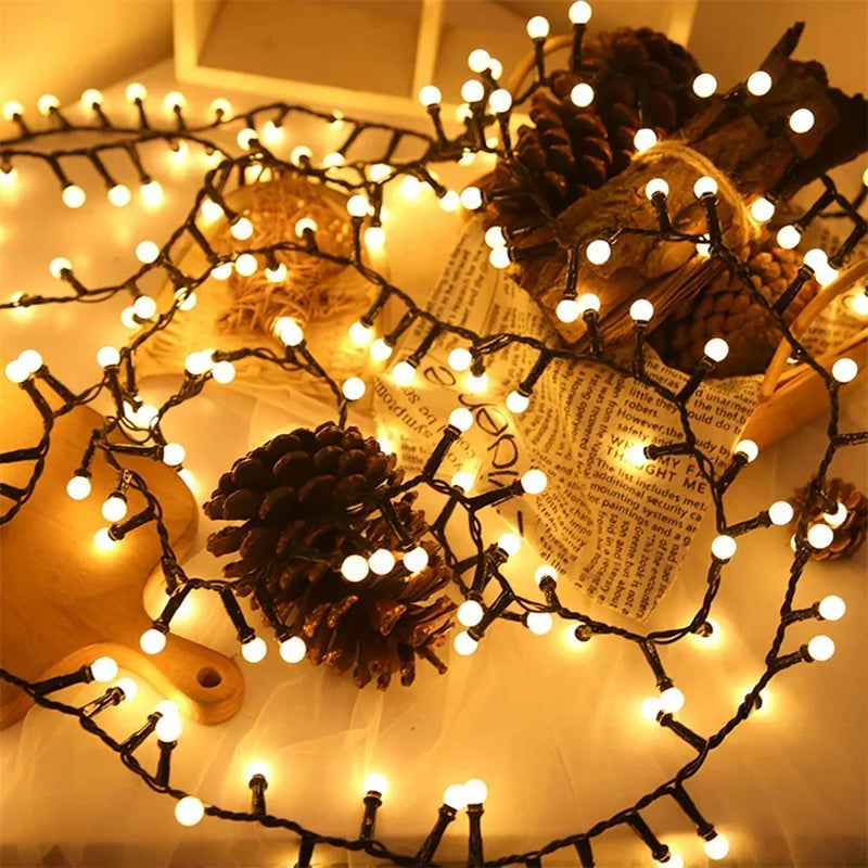 Guirlande de Noël à boules LED – vue 14
