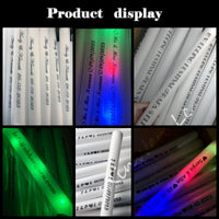 Bâtons lumineux mousse LED – autres exemples de textes imprimés